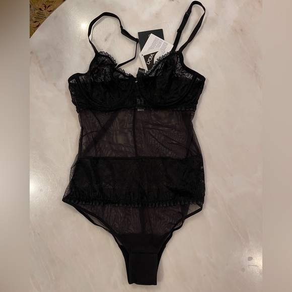 La Perla Studio Black Bodysuit 34 B NWT - Picture 6 of 8